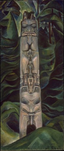 Emily Carr: Totem and Forest. Vancouver Art Gallery    -- Photo rights pending.