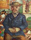 Portrait of Pere Tanguy: Vincent van Gogh
