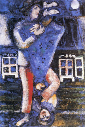 Marc Chagall's imaginative painting, The Stroll, initiates a moment of revelation in Susan Vreeland's historical fiction, Lisette's List