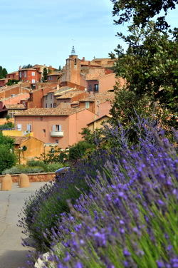 Rousillon is designation as One of the Most Beautiful Villages in France: Photo Copyright Marcia M. Mueller