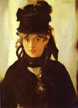 Manet: Portrait of Berthe Morisot