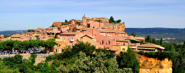Roussillon France photo by Marcia M. Mueller
