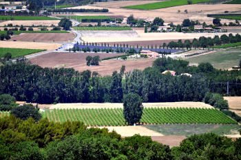 The beautiful terrain of Provence is evoked in Lisette's List: Photo Copyright Marcia M. Mueller